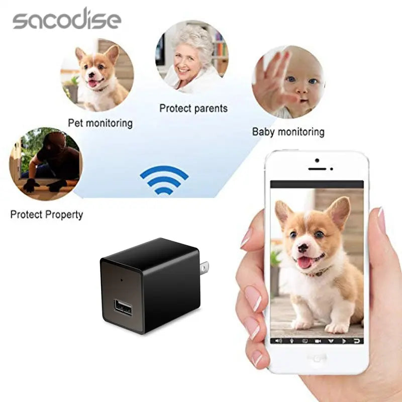 1080P Hisilicon Wifi Loop Recording Spy Camera Teal Simba
