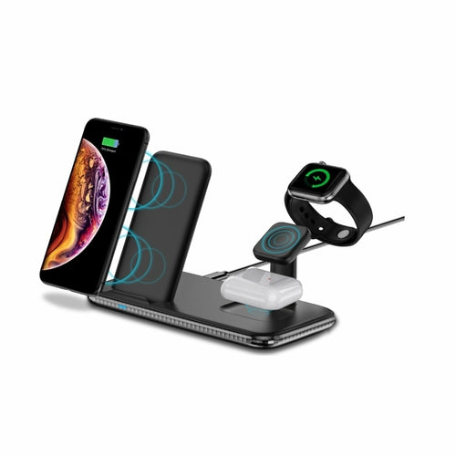 4 in 1 Wireless Fast Charging Hub Salmon Lucky