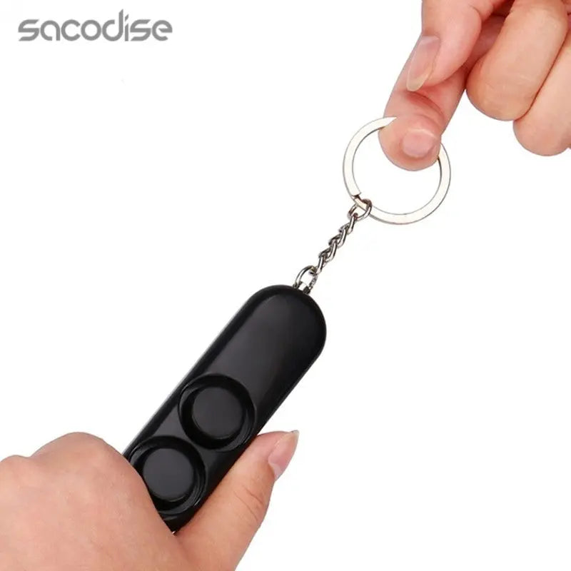 2 Pcs 120dB Self Defense Dual Speaker Extra Loud Personal Safety Alarm Yellow Pandora