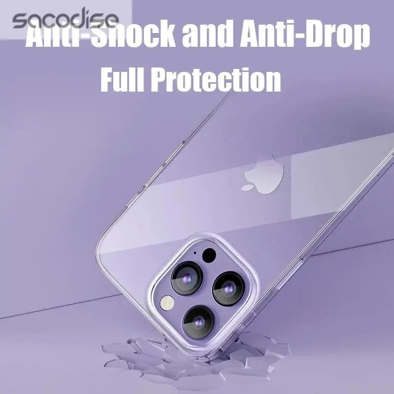 Clear Phone Case for iPhone sacodise.com