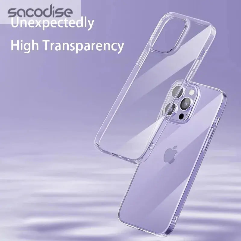 Clear Phone Case for iPhone sacodise.com