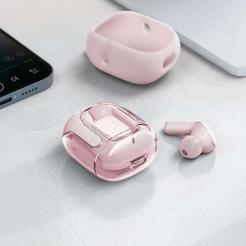 ClearTune Crystal Earbuds sacodise.com