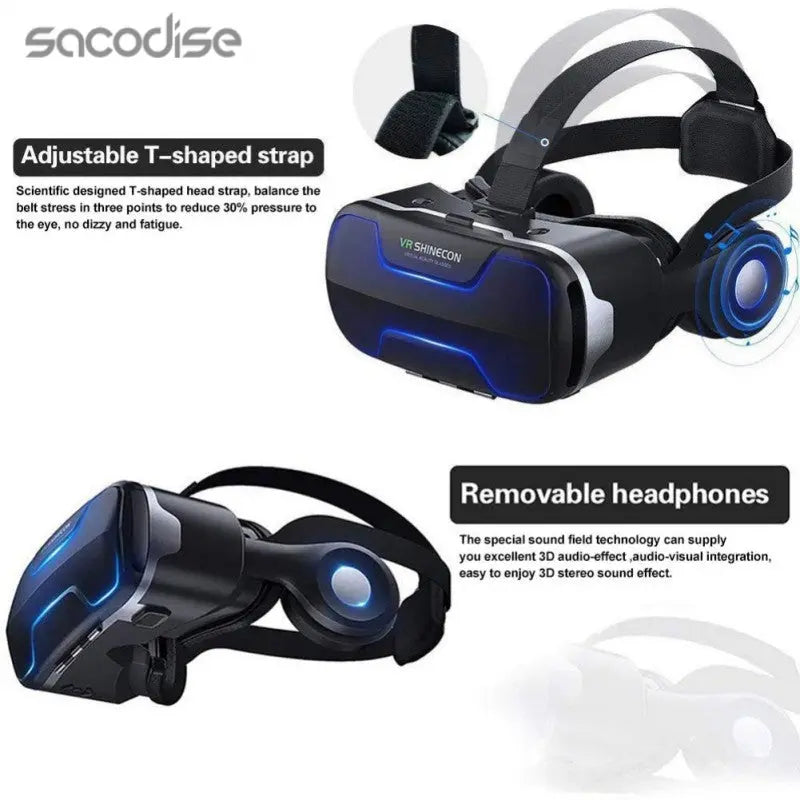 Dragon Flash VR Gaming Headset With Controller Yellow Pandora