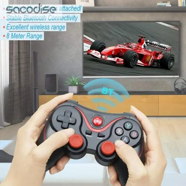 Dragon TX3 Wireless Bluetooth Mobile Gaming Controller for Android Yellow Pandora