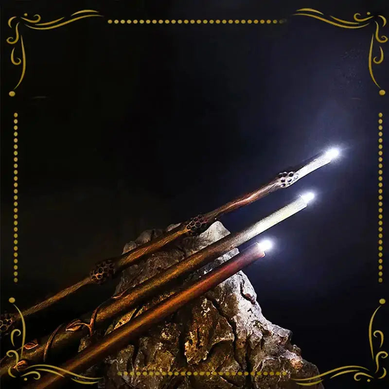 Electronic Fire Flasher Magic Wands sacodise.com