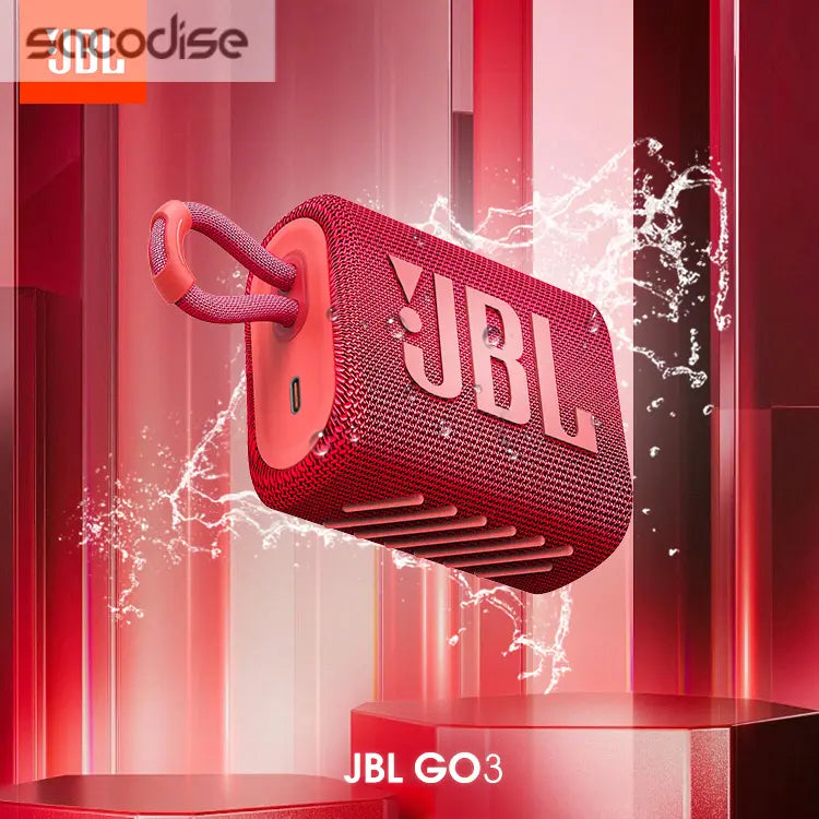 JBL GO 3 Waterproof Wireless Sport Bluetooth Stereo Speaker Lilac Milo