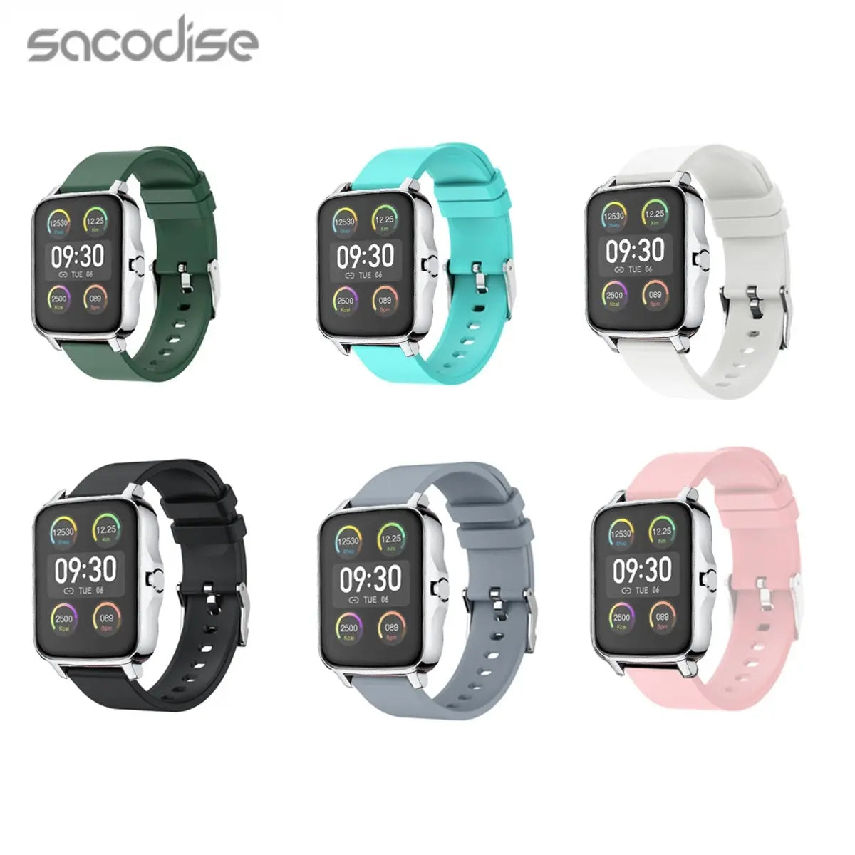 Lifestyle Smart Watch Heart Health Monitor And More Salmon Lucky
