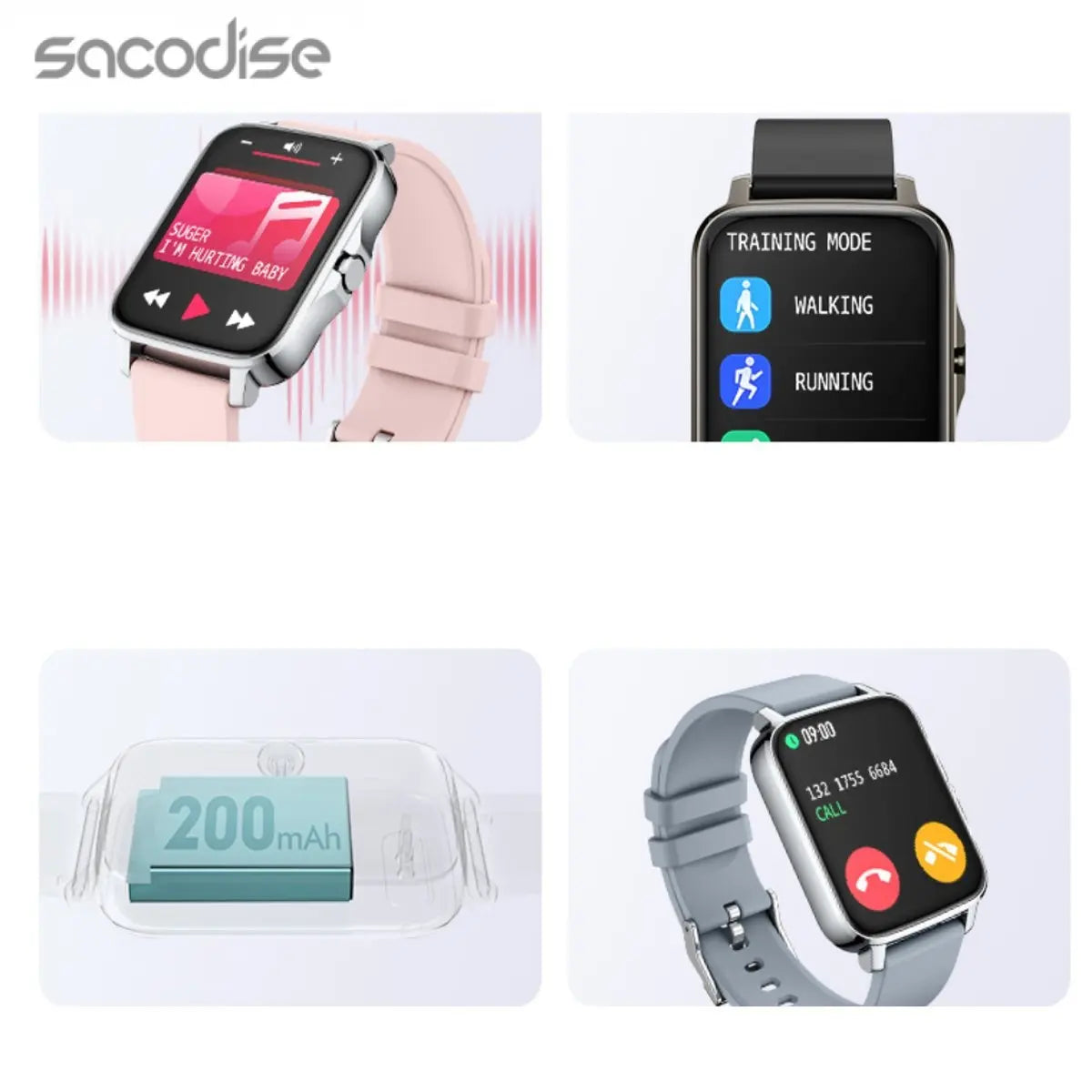 Lifestyle Smart Watch Heart Health Monitor And More Salmon Lucky