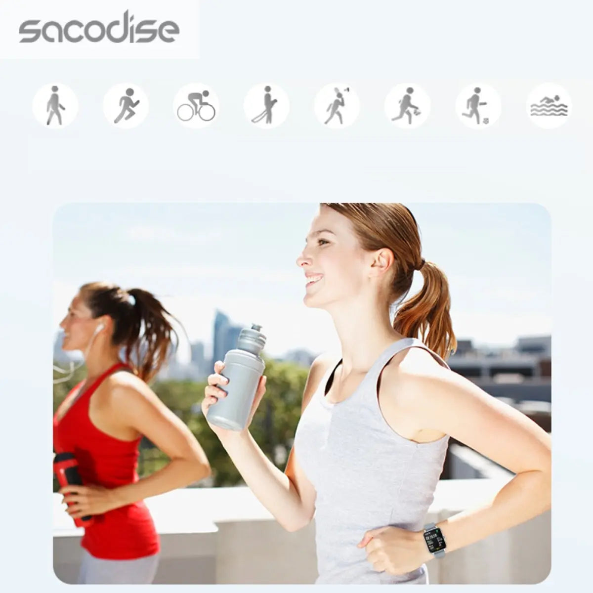 Lifestyle Smart Watch Heart Health Monitor And More Salmon Lucky