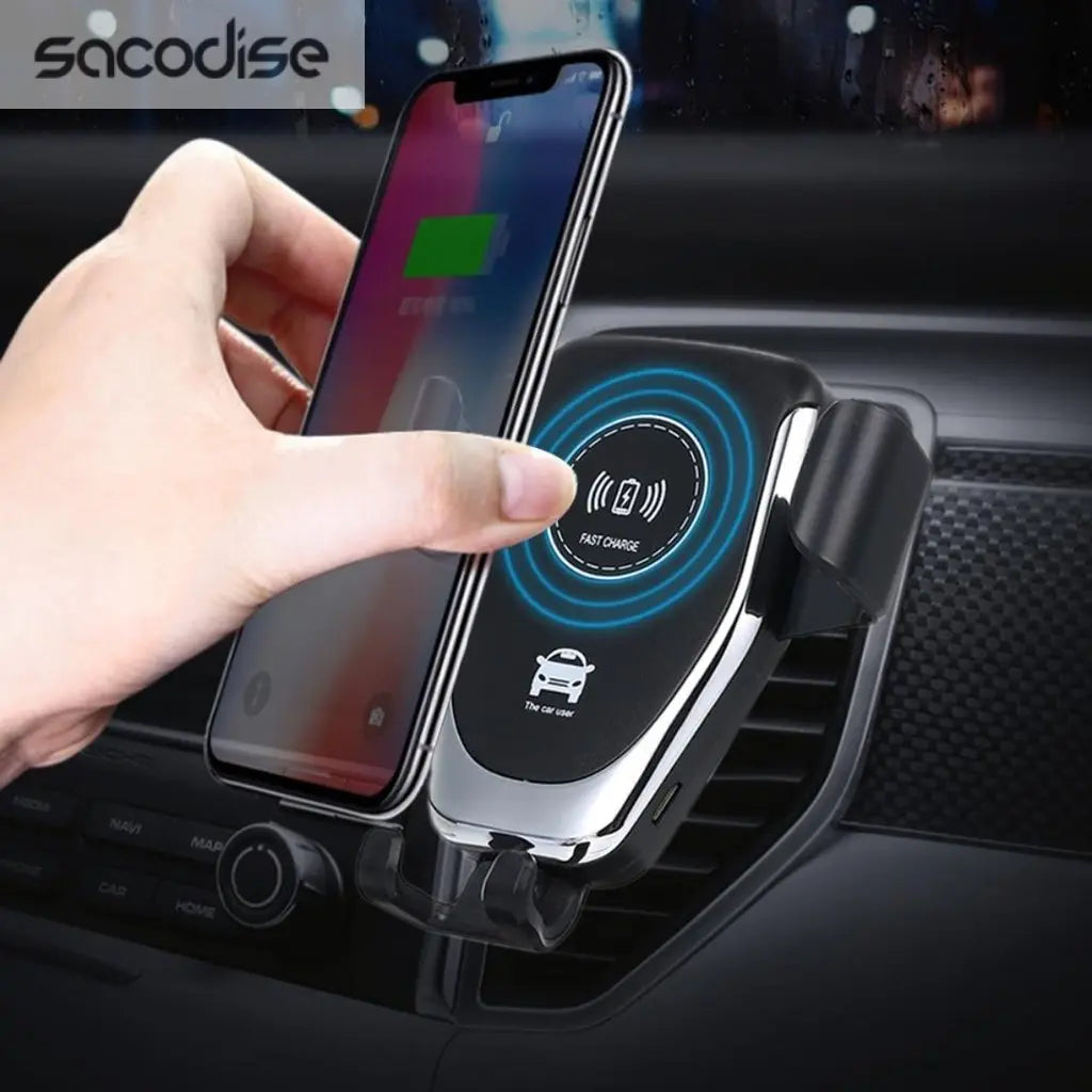 Ninja Dragon QI X Universal Wireless Charger with Car Mount Holder Yellow Pandora