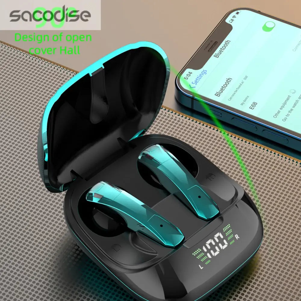 Wireless TWS Gaming Bluetooth 5.0 Earphones With Microphone Lilac Milo
