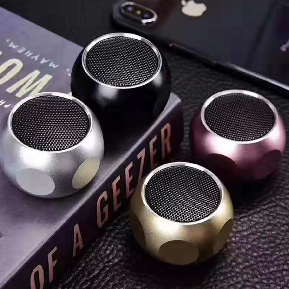 Big Sound Mini Speakers In 5 Colors Salmon Lucky