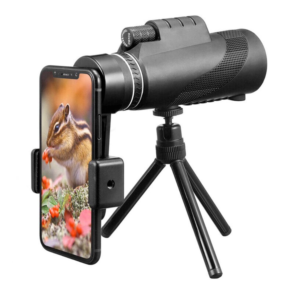 HD Monocular Tripod for Smartphones Yellow Pandora