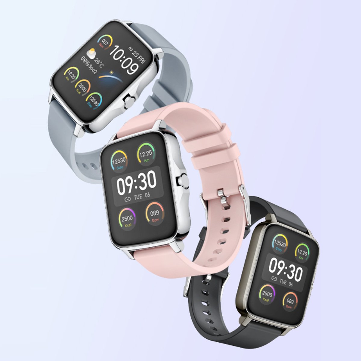 Lifestyle Smart Watch Heart Health Monitor And More Salmon Lucky