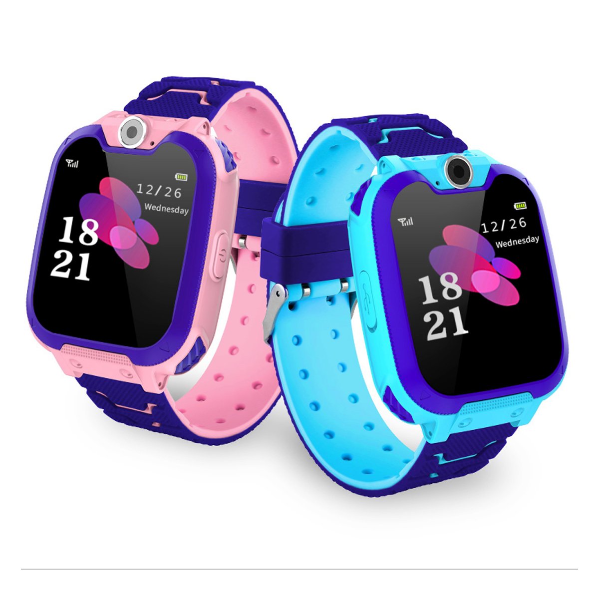 Kid's Tick Tack Fun Smart Watch Salmon Lucky