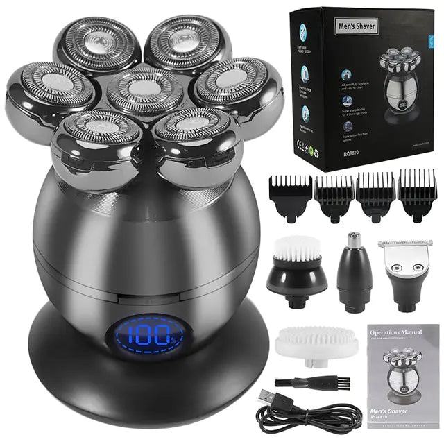 Men Grooming Kit Wet Dry Electric Shaver sacodise.com