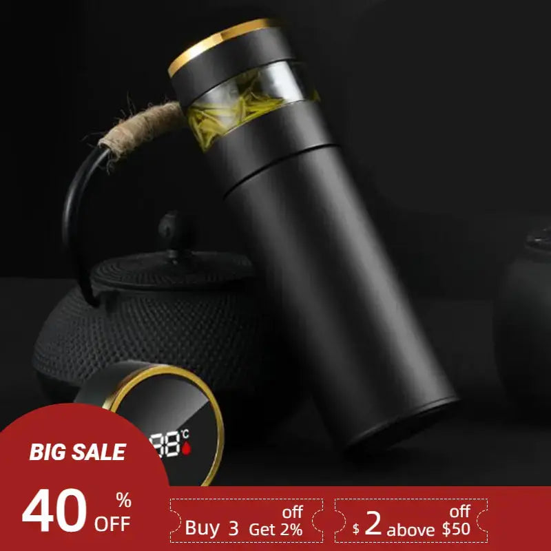 450ml Smart Thermos Bottles sacodise.com