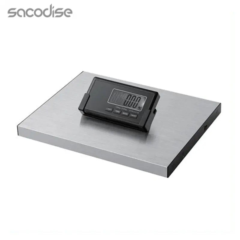 5Seconds™ Wireless Shipping Scale, 440LBs, 15”x12” Heavy Duty Scales Maroon Milo