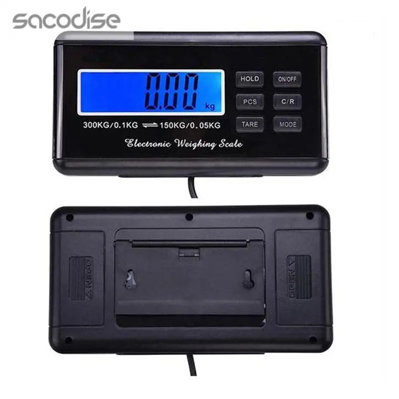 5Seconds™ Wireless Shipping Scale, 440LBs, 15”x12” Heavy Duty Scales Maroon Milo