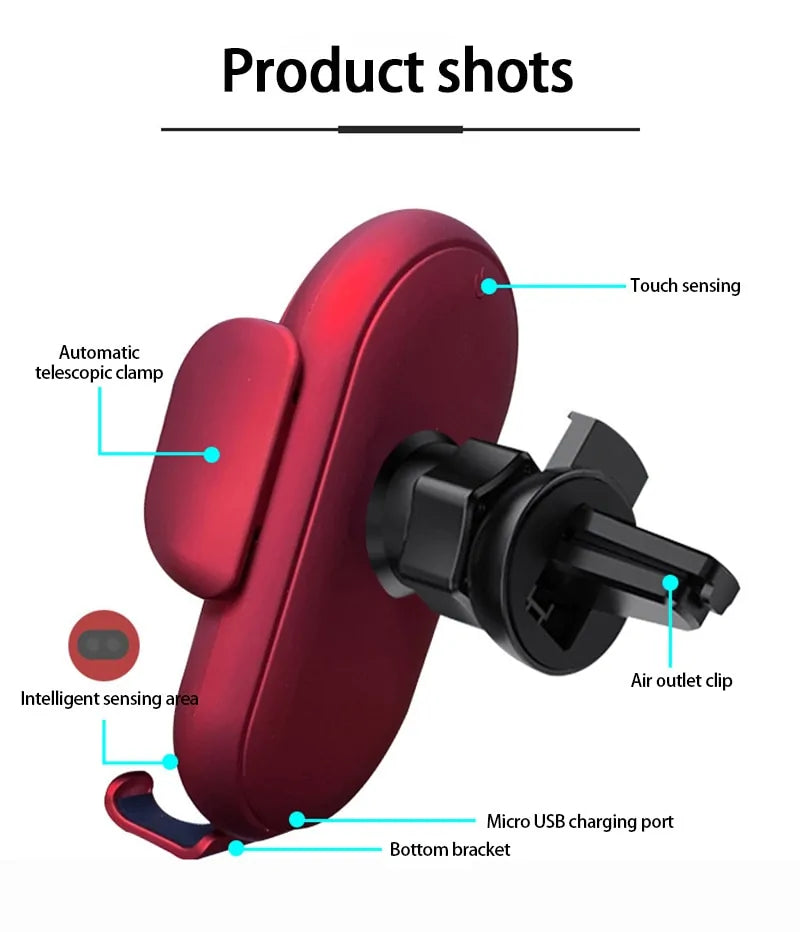 Fast Charging Car Wireless Charger sacodise.com