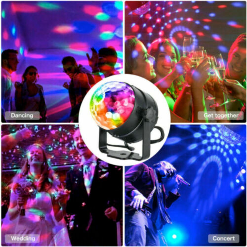 LED Party Projector Light with Sound Activation Yellow Pandora