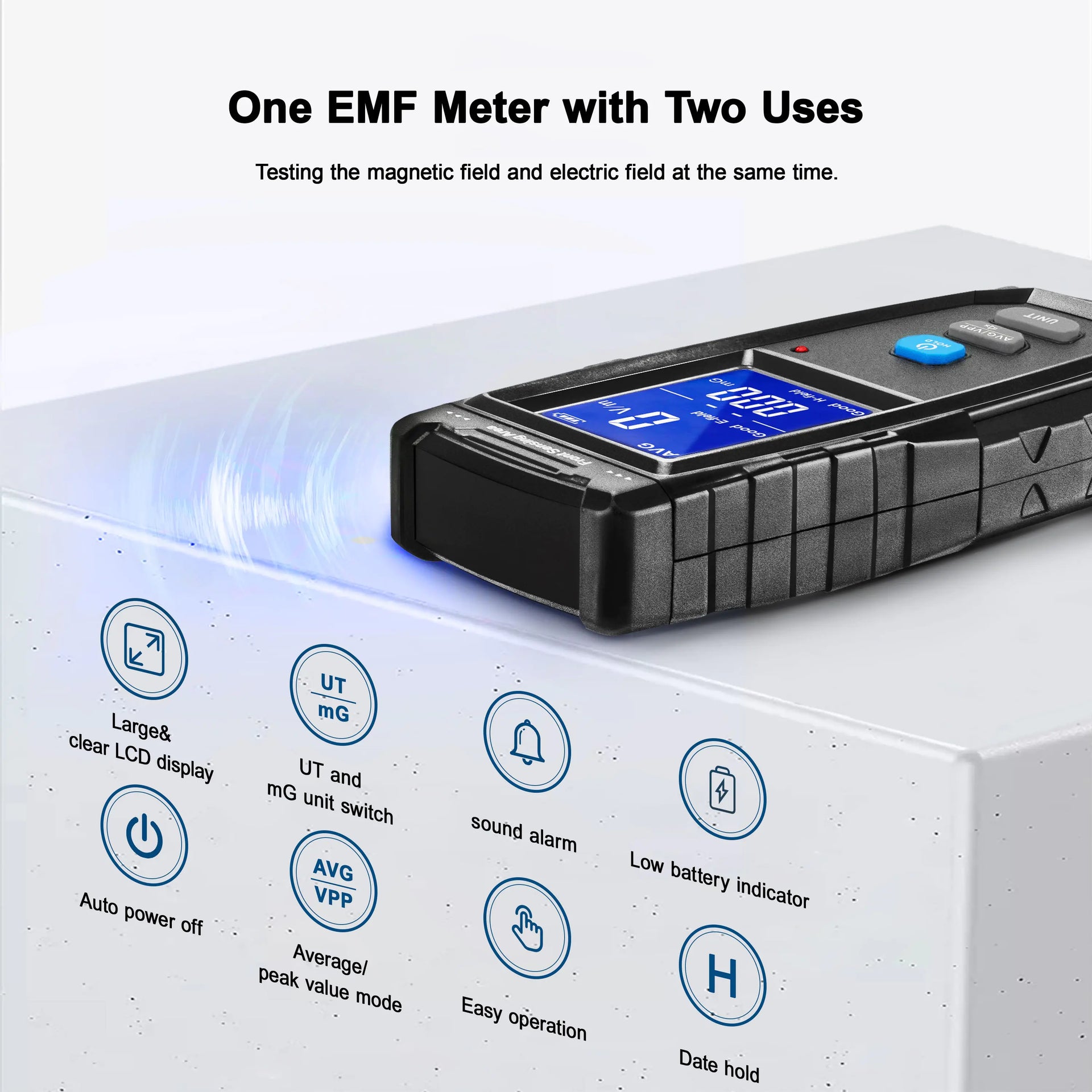 Electromagnetic Field Radiation Detector Tester sacodise.com