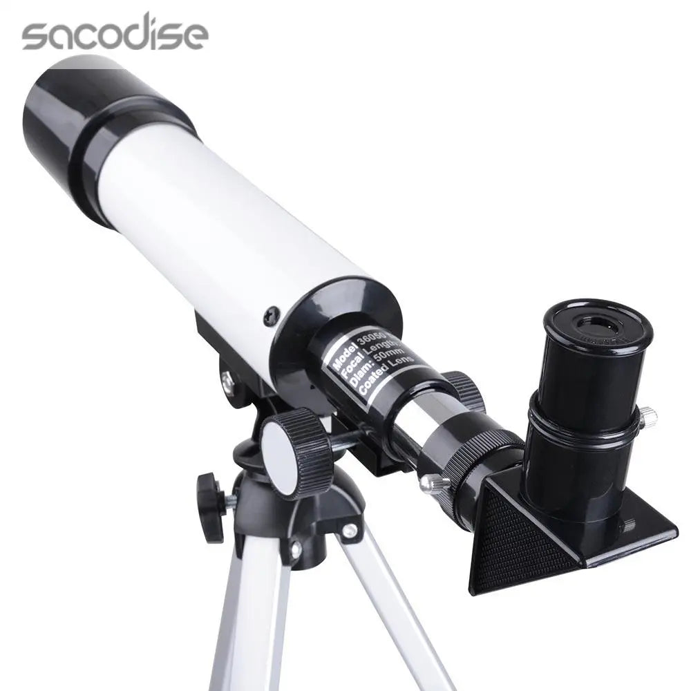 Astronomical refractor telescope for Watching Moon Stars Bird Lilac Milo