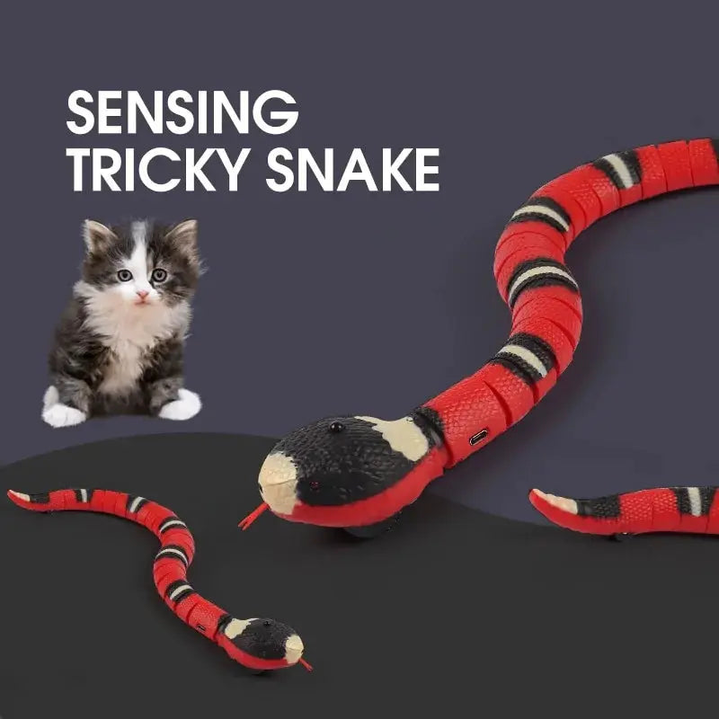 Automatic Electronic Snake Cat Toys sacodise.com