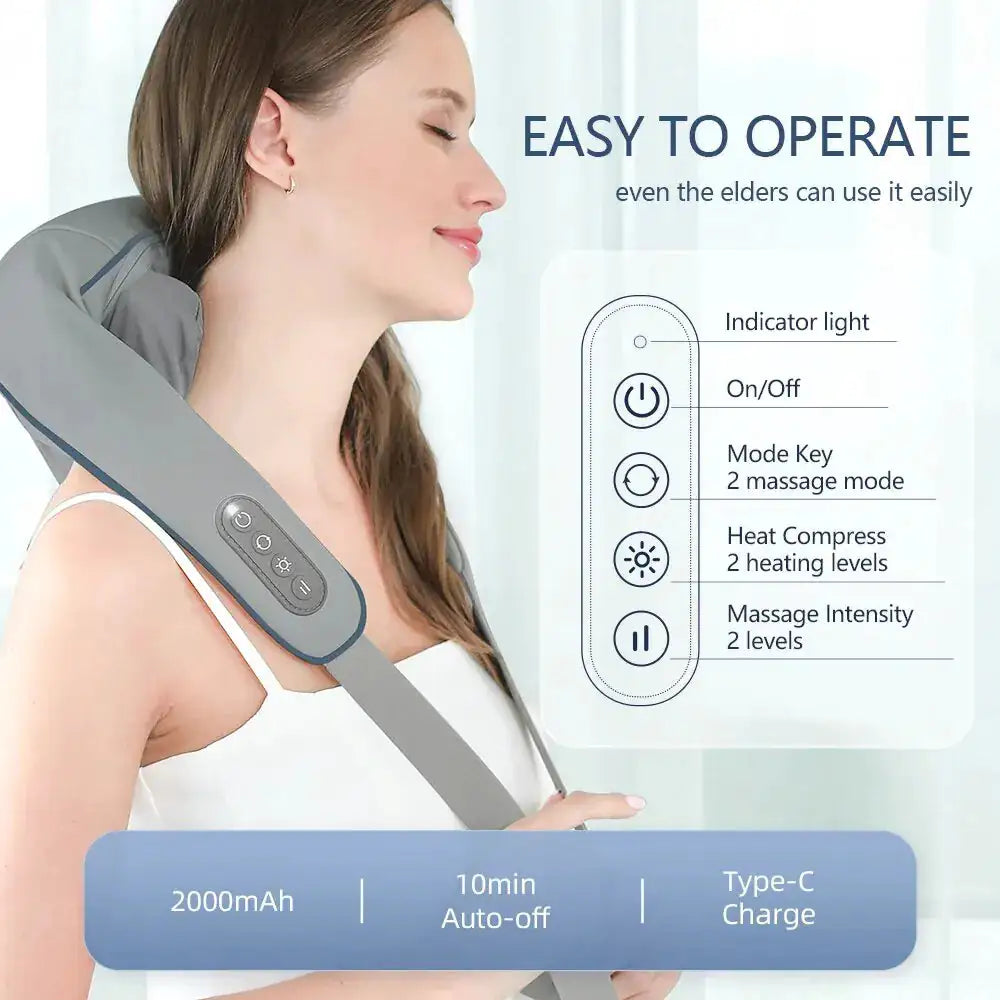 Neck And Shoulder Massager sacodise.com