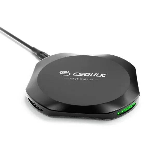 Esoulk QI Certified 10W Wireless Charging Fast Charger Pad sacodise.com