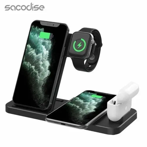 Dragon Wireless Charging Station For iPhone and Samsung phones Yellow Pandora