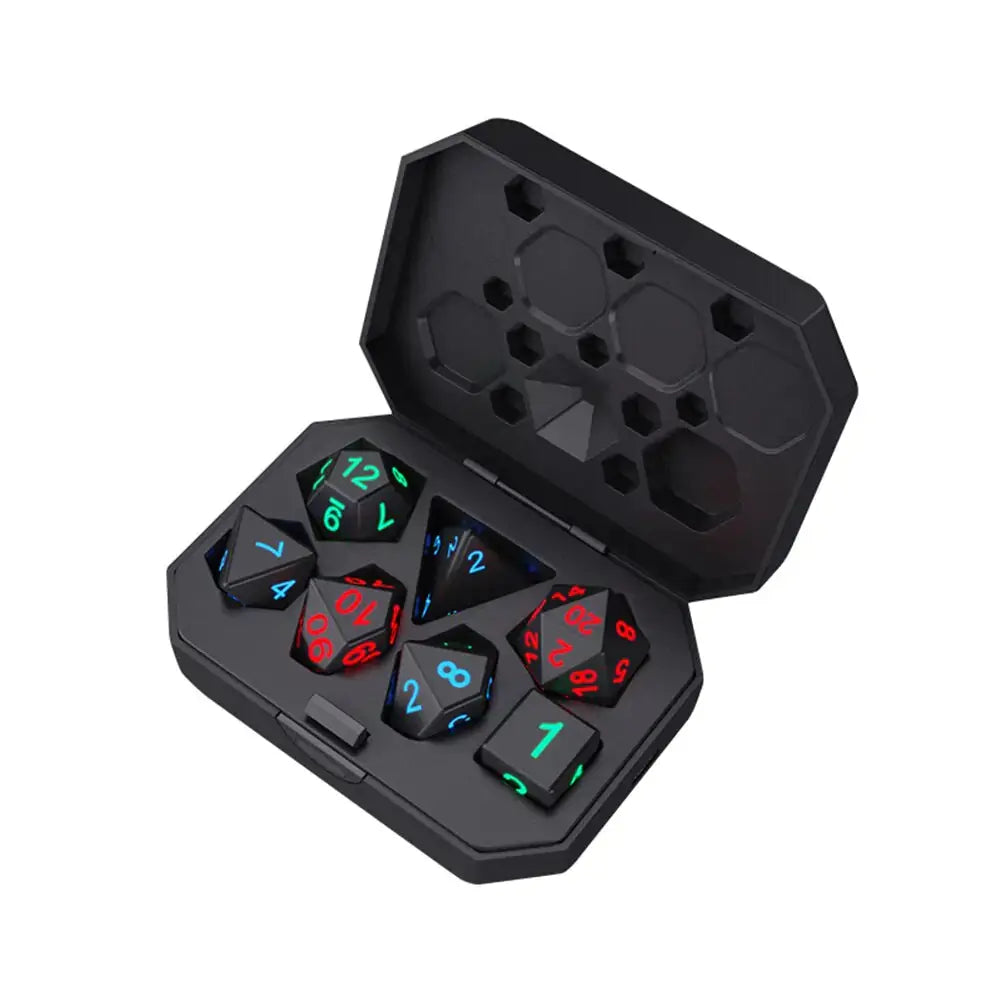 Electronic Luminous LED Dice Set sacodise.com