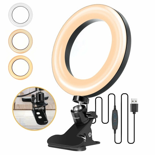 LED Ring Light for Computer Yellow Pandora