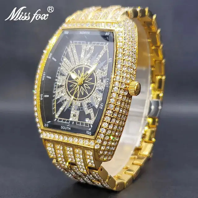 Iced Out Watch For Men sacodise.com