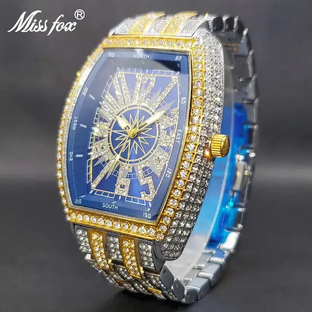 Iced Out Watch For Men sacodise.com