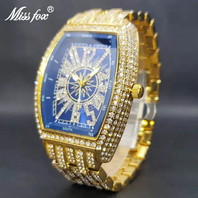 Iced Out Watch For Men sacodise.com