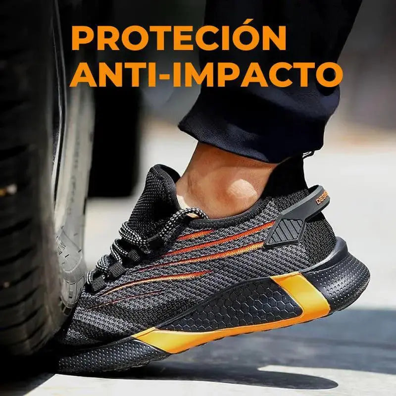 Industrial Security Shoes with Cap for Men sacodise.com