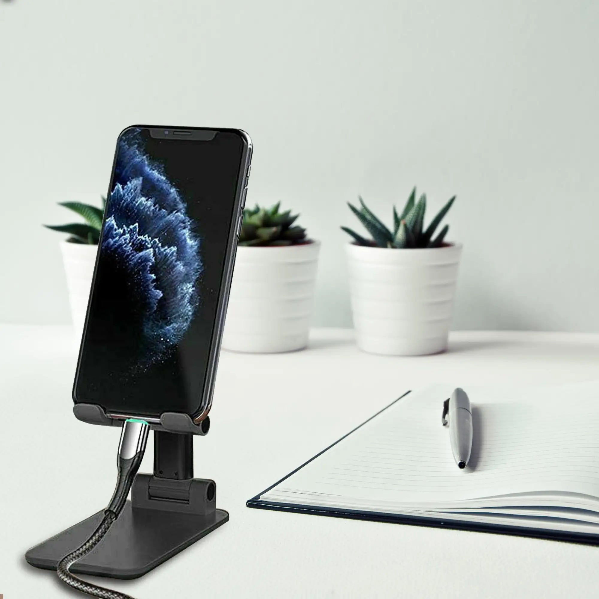 Adjustable Universal Tablet Stand Desktop Holder Mount Mobile Phone iPad iPhone sacodise.com