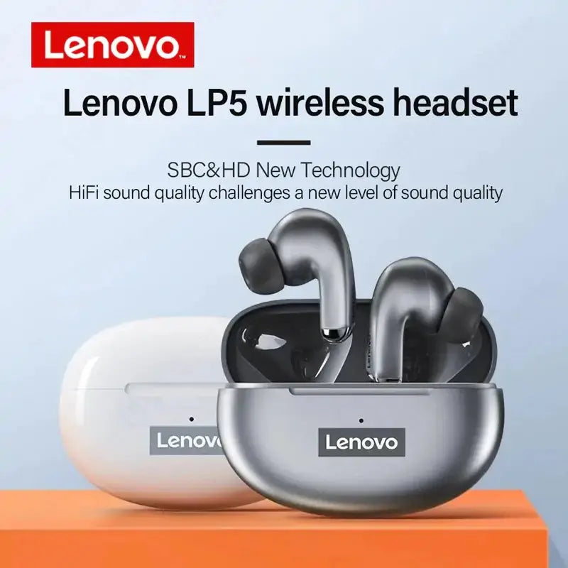 Lenovo LP5  Wireless Bluetooth Earbuds sacodise.com