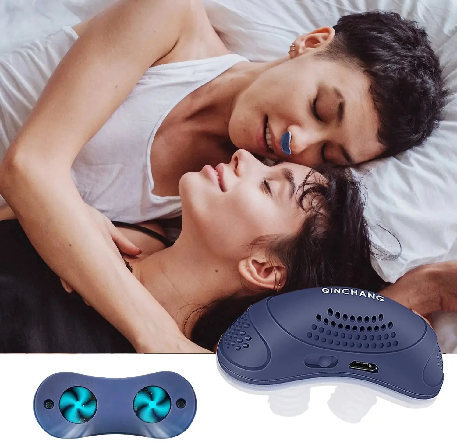 Micro-CPAP Anti Snoring Electronic Device sacodise.com