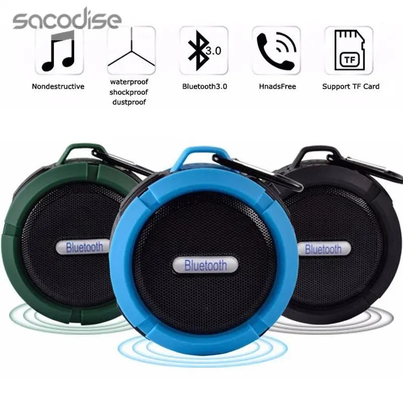 Mini Portable Waterproof Bluetooth Speaker with Suction Cup Teal Simba