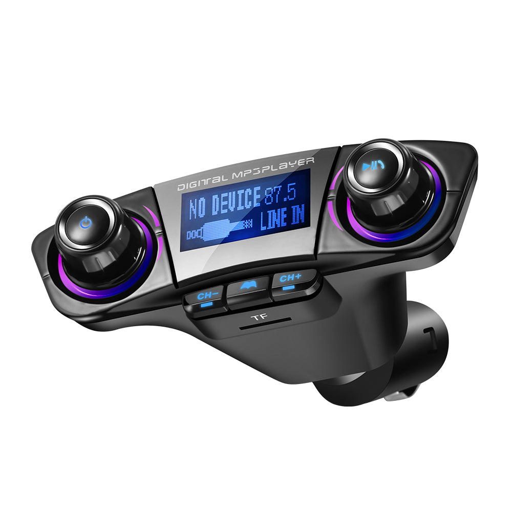 BT06 Car FM transmitter MP3 Player Audio Receiver Teal Simba