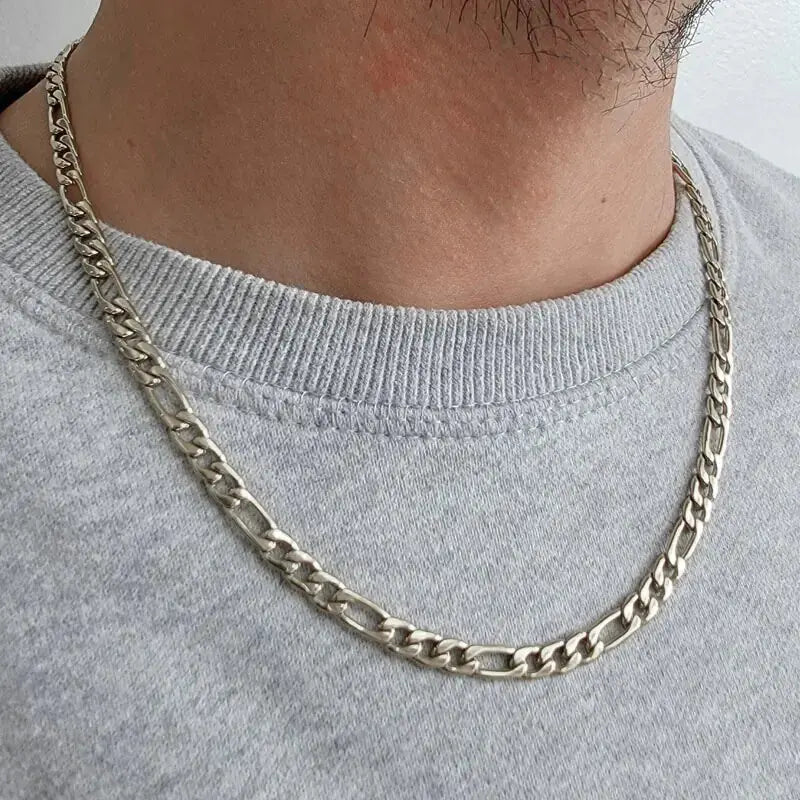 Paper Clip Chain Men Necklace sacodise.com