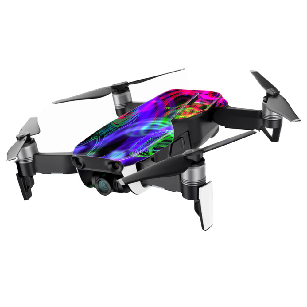 MightySkins DJMAVAIMIN-Neon Splatter Skin for DJI Mavic Air Drone, Rose Chloe