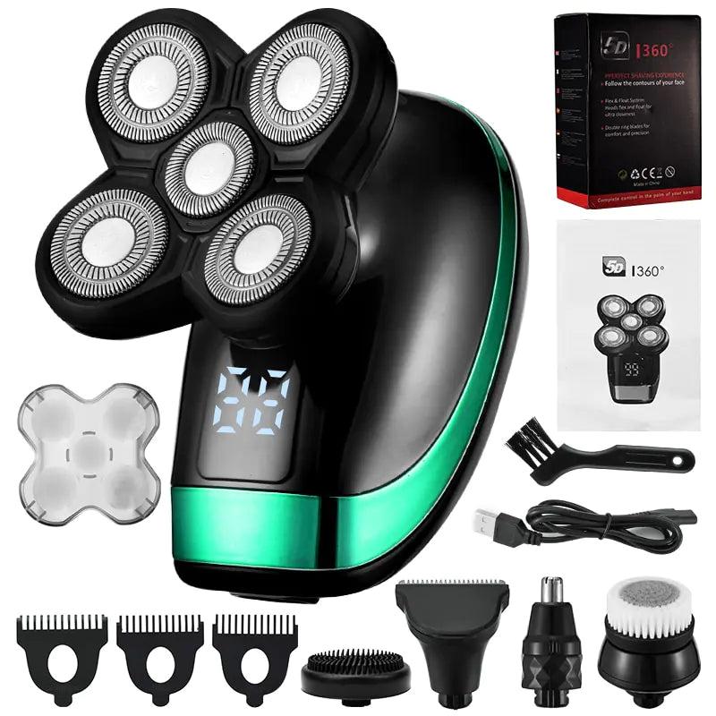 Rechargeable Bald Head Electric Shaver sacodise.com