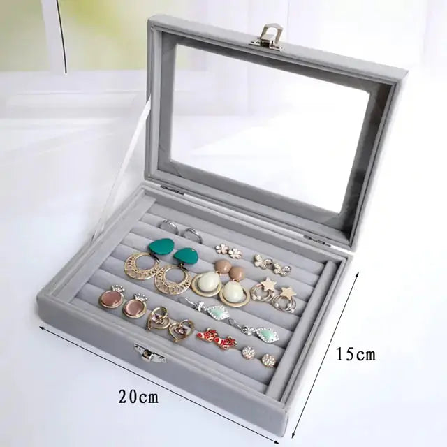 Velvet Jewelry Organizer sacodise.com