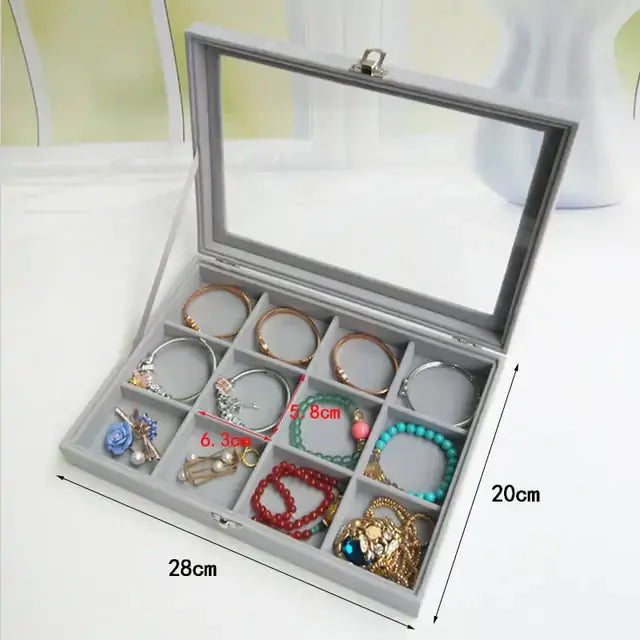 Velvet Jewelry Organizer sacodise.com