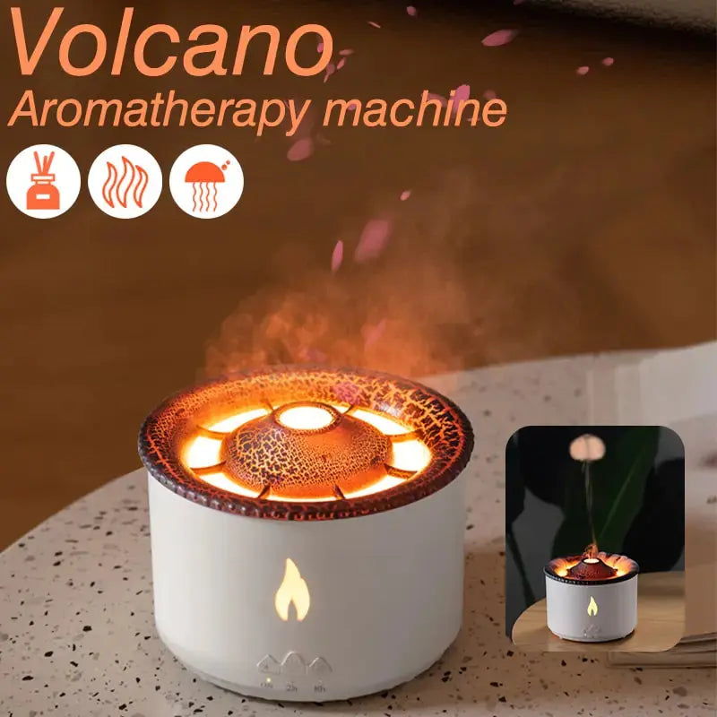 Volcanic Flame Air Humidifier Aromatherapy sacodise.com