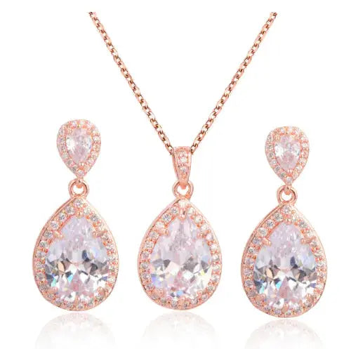 Zircon Jewelry Set sacodise.com