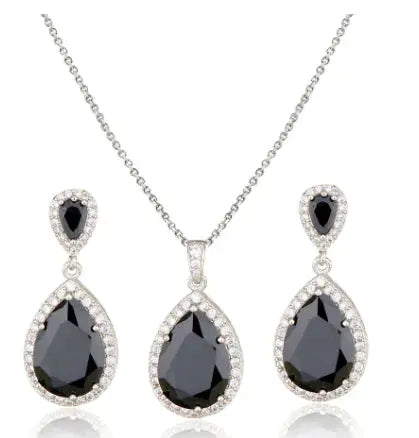 Zircon Jewelry Set sacodise.com